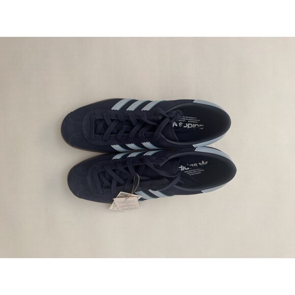 Adidas Originals Stadt Sneakers Mens 10 Navy Light Blue Suede Gum Sole Terrace main image 5